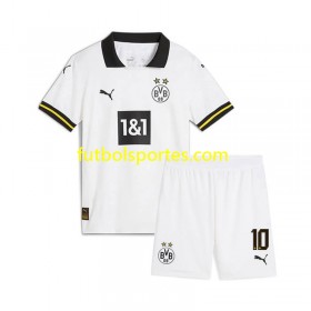 Camiseta Borussia Dortmund Julian Brandt 10 Niño Tercera Equipación 2024/2025